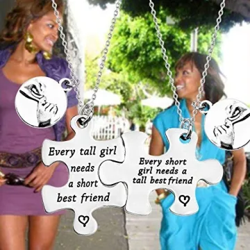 BFF Matching Bracelets - Short & Tall Friendship Jewelry