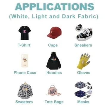 Godora DTF Powder White Hot Melt Adhesive for Dark Fabrics