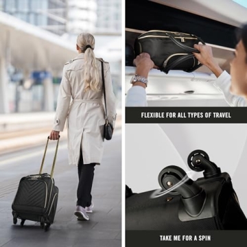 Kenneth Cole REACTION Chelsea Quilted Luggage 17-Inch Carry-On