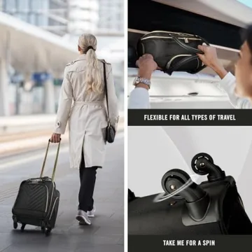 Kenneth Cole REACTION Chelsea Quilted Luggage 17-Inch Carry-On