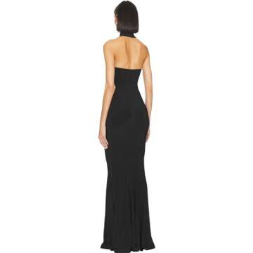 Elegant Backless Maxi Dress for Women - SHESEEWORLD