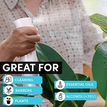 Hula Home Ultra Fine Mist Spray Bottle with Flairosol Technology