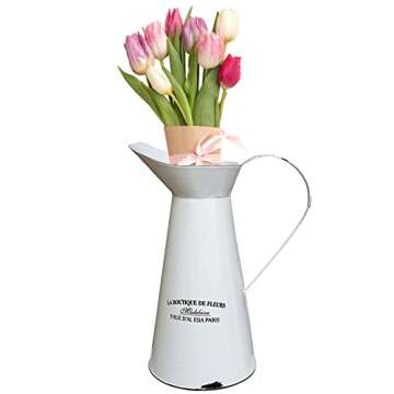 Enamelware Pitcher - La Boutique de Fleurs