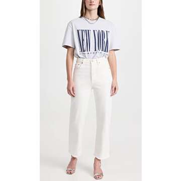 Levi's Women's Ribcage Straight Ankle Jeans - Premium Fit