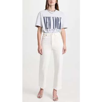 Levi's Women's Ribcage Straight Ankle Jeans - Premium Fit