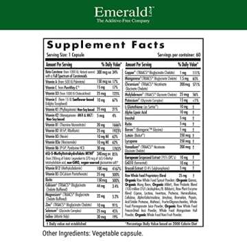 EMERALD LABS Women's 45+ 1-Daily Multi - Complete Multivitamin for Comprehensive Support, Bone & Hea...