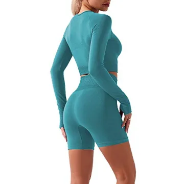 HCKG Women's Yoga Outfit Stylish Comfortable Workout Set