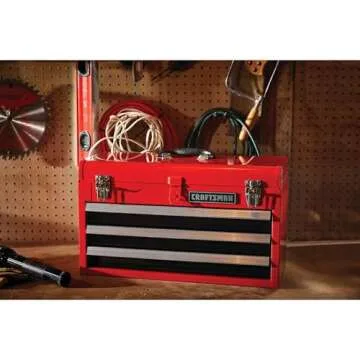 CRAFTSMAN 3-Drawer Portable Tool Chest - Durable & Efficient