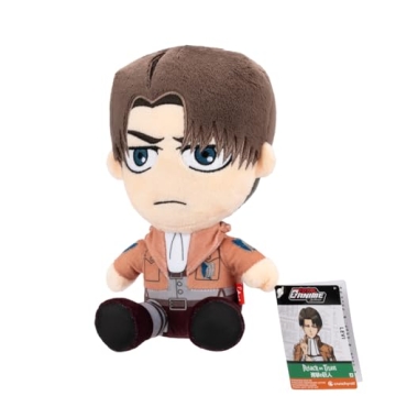 Total Anime Levi Plush - 8-Inch Soft Toy from Attack on Titan
