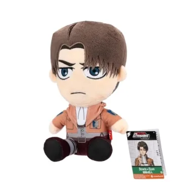 Total Anime Levi Plush - 8-Inch Soft Toy from Attack on Titan