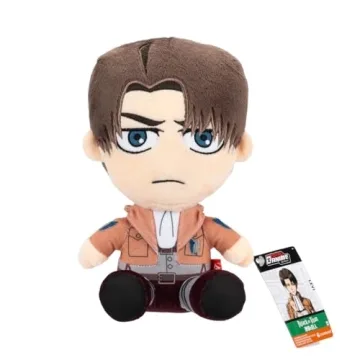 Total Anime Levi Plush - 8-Inch Soft Toy from Attack on Titan