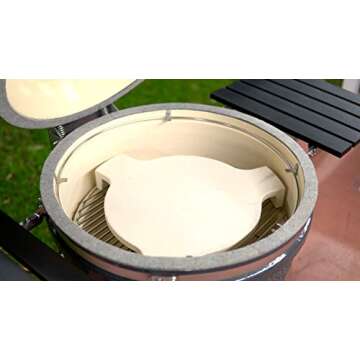 Slow 'N Sear Kamado Grill - Premium Charcoal Smoker