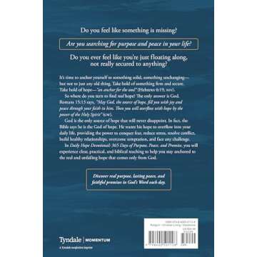 Daily Hope Devotional: 365 Days of Purpose, Peace, and Promise