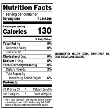 PopCorners Kettle Corn Snack - Wholesome Crunch in Every Bite