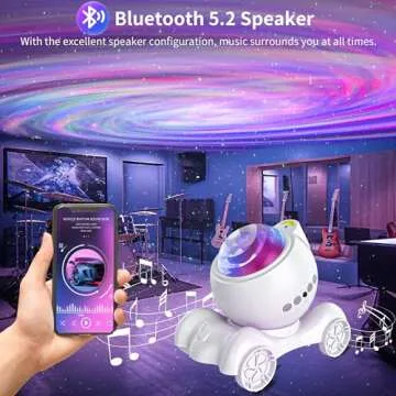 ENOKIK Galaxy Projector - Multifunctional Night Light & Speaker
