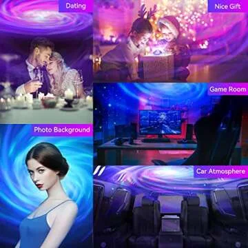 ENOKIK Galaxy Projector - Multifunctional Night Light & Speaker