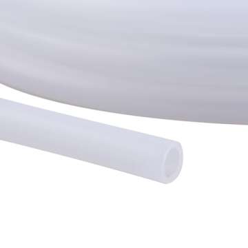 EZ-FLO 1/4 Inch ID (3/8 Inch OD) White Polyethylene Tubing, 25 Foot Length, 98584