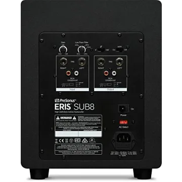 Compact PreSonus Eris Sub 8 Powerful Studio Subwoofer