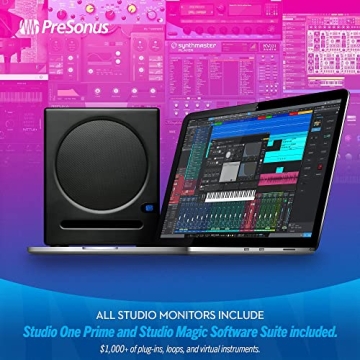 Compact PreSonus Eris Sub 8 Powerful Studio Subwoofer