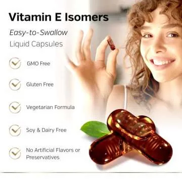 Powerful 300mg Annatto Tocotrienol Vitamin E Supplement