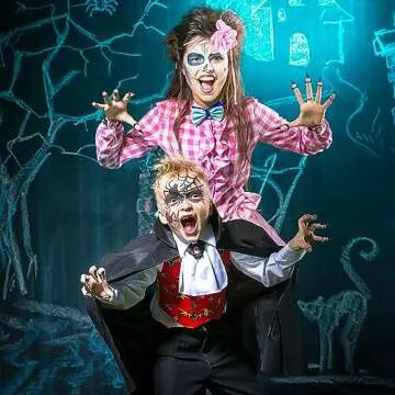 Gothic Style Claw Rings for Halloween Cosplay Fun