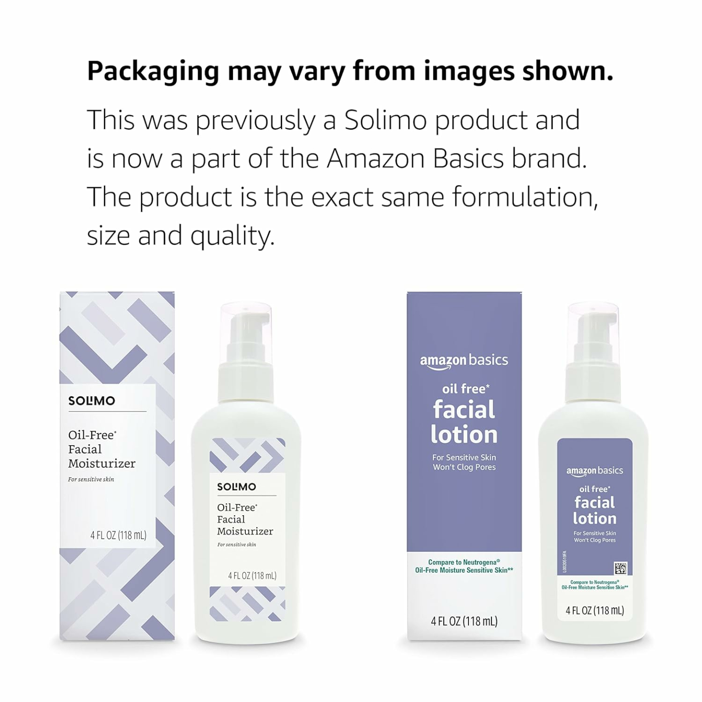 Oil-Free Moisturizer for Sensitive Skin - 4 oz