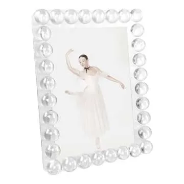 SAAEH SWWH 8x10 Clear Bubble Crystal Picture Frame