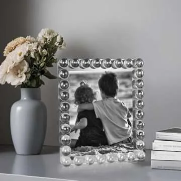 SAAEH SWWH 8x10 Clear Bubble Crystal Picture Frame