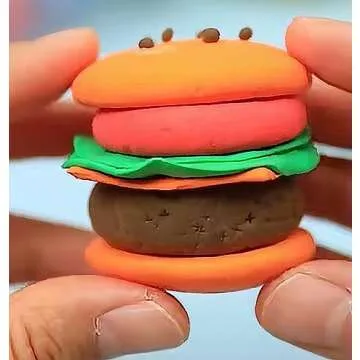 Versatile BOHS Orange Modeling Foam Clay for Crafts