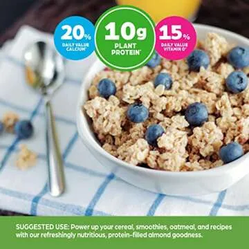 Organic Almond Milk with Protein and No Added Sugar