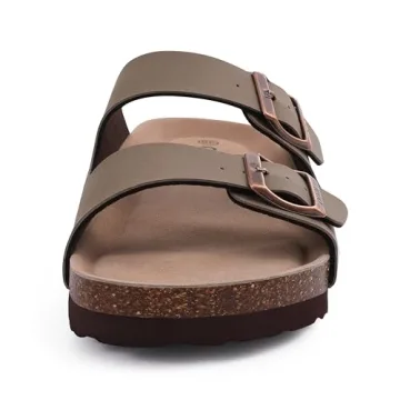 Comfortable ODOLY Cork Slide Sandals for Stylish Summer Days