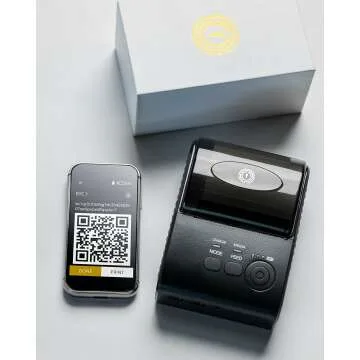 Secure Cold Storage Crypto Wallet & Printer
