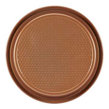 Ayesha Curry 47452 Nonstick Cookie Cake Making Oven Safe Set44; Copper44; 10 Piece