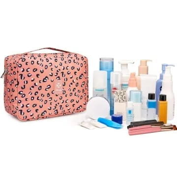 Narwey Waterproof Hanging Toiletry Bag for Women