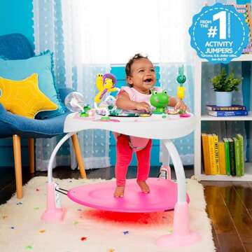 Bright Starts Bounce 2-in-1 Activity Jumper & Table