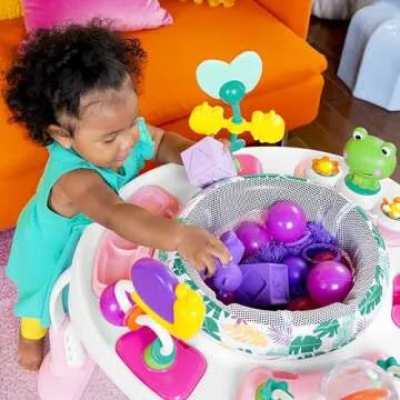 Bright Starts Bounce 2-in-1 Activity Jumper & Table