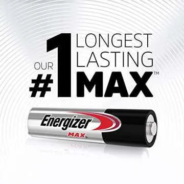 Energizer MAX AAA Batteries (12 Pack) for Long-Lasting Power