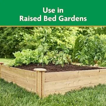 Organic Miracle-Gro Raised Bed Soil for Thriving Gardens 1.5 CF