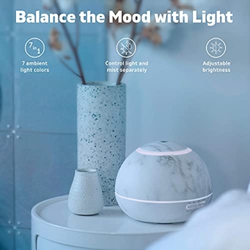 Hathaspace Marble Essential Oil Diffuser for Home