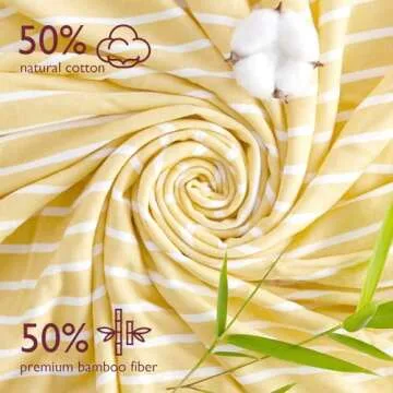 Momcozy Hooded Baby Towel, 2 Pack Baby Bath Towel Set with Large 35 X 35 Inch, Super Soft Cotton and...