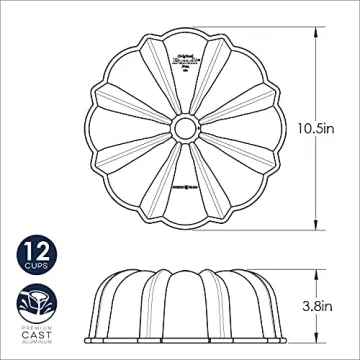Nordic Ware Bundt Pan - Perfect Cakes Every Time