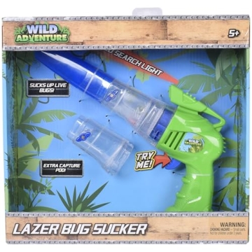 Wild Adventure Lazer Bug Sucker - Nature STEM Toy for Kids 5+