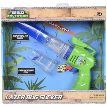 Wild Adventure Lazer Bug Sucker - Nature STEM Toy for Kids 5+