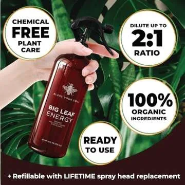 Big Leaf Energy Indoor Plant Wellness Spray 4-in-1