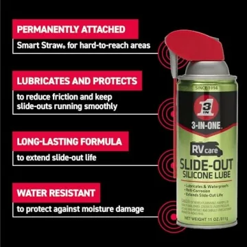 3-IN-ONE RVcare Slide-Out Silicone Lube for Smooth Operations