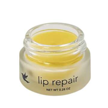 Osmia Organics Natural Lip Repair Overnight Mask + Hydrating Gloss | Clean Beauty For Healthy Skin (0.26 oz | 7.7 g)