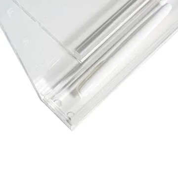 RUSSELL+HAZEL Acrylic Weekly Calendar Tablet, Clear Design