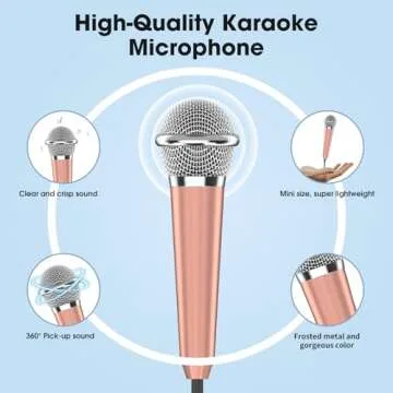 Mini Microphone for iPhone - Tiny ASMR Recording Device
