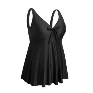 Yonique Plus Size Tankini Tops for Women – Stylish Swimwear