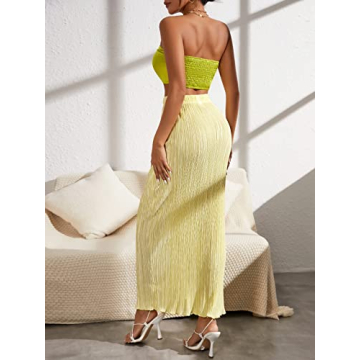 Stylish OYOANGLE Women's 2 Piece Outfit - Perfect for Summer